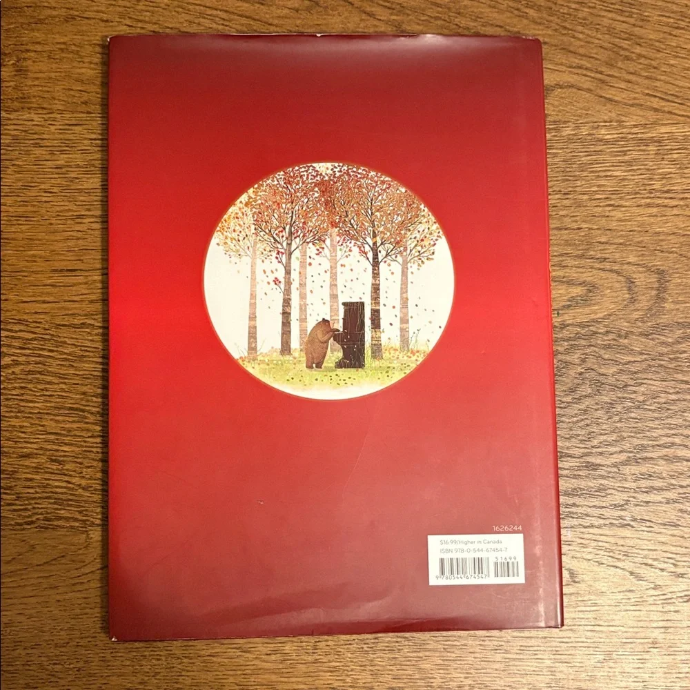 The Bear and the Piano Book Children’s Hardcover Book